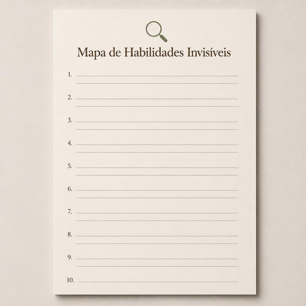 Mapa de Habilidades, Padrões e Crenças